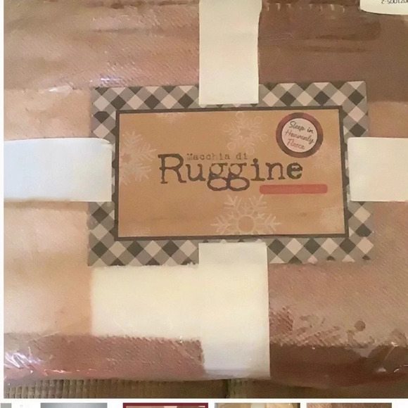 Plaid Sherpa Throw Blanket  50” x 60” - Picture 5 of 7